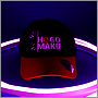 Световозвращающая вышивка на кепке Hogo Maku